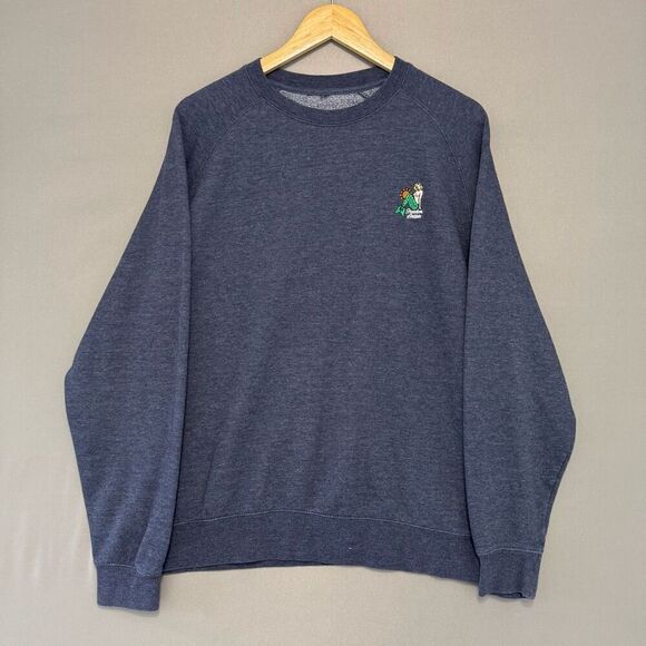 Vintage Style Men’s Essential Crewneck Sweater Size Medium-Large Mermaid - Picture 1 of 8